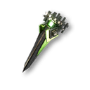 Grizzled Edge Push Knife